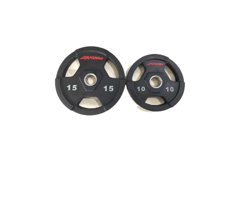 Rubber Coated Weight Plate with Lifefitness Logo