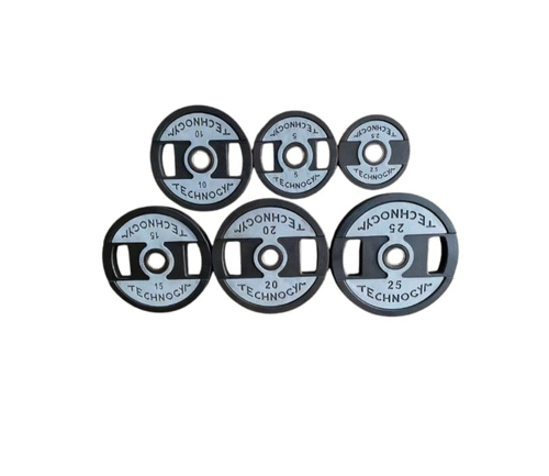 Rubber Coated Weight Plate with Technogym Logo